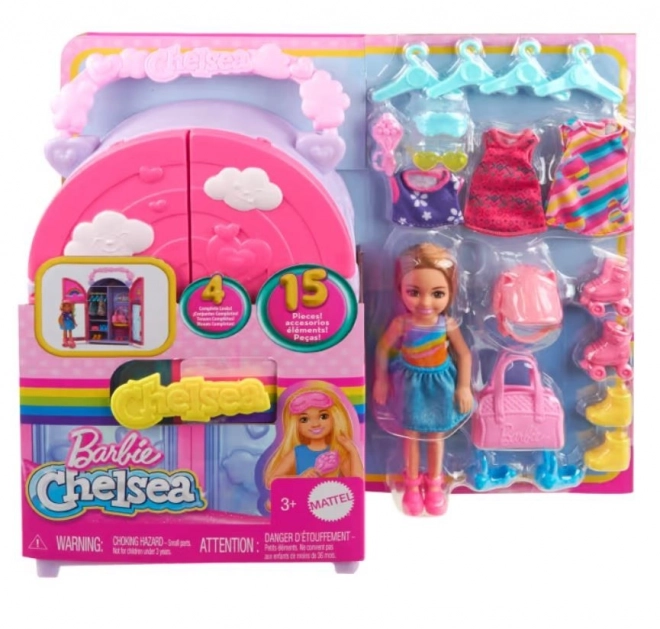 Set Barbie Chelsea con armadio e accessori
