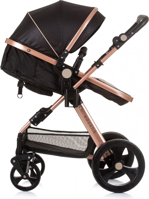 Passeggino combinato Havana 2 in 1 Obsidian Gold