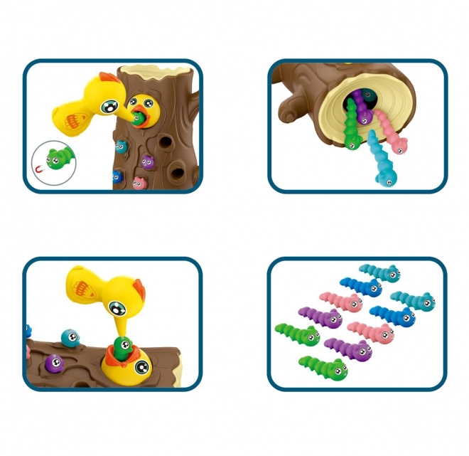 Gioco Magnetico di Abilità Prendi il Vermicello