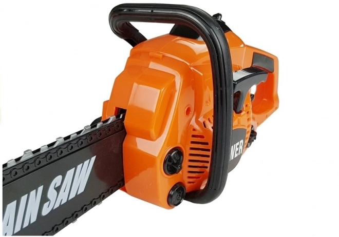 Set Costruzioni Per Bambini Con Sega, Guanti, Casco E Occhiali