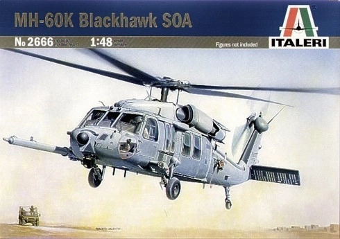 Elicottero modellino Italeri MH-60K Blackhawk SOA