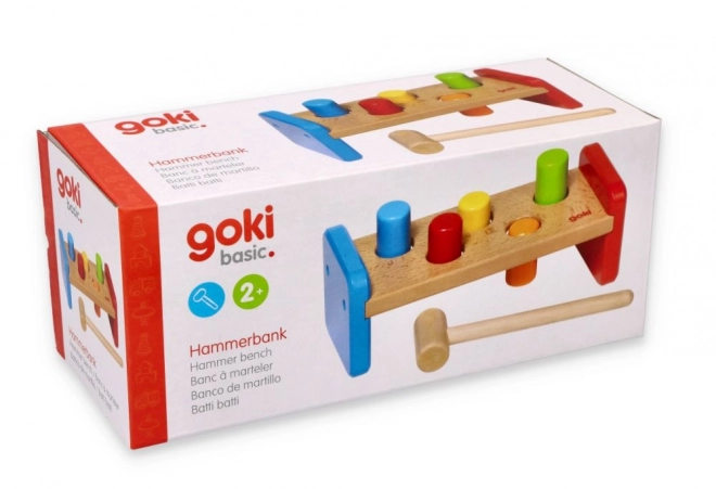 Gioco di martello Goki in legno