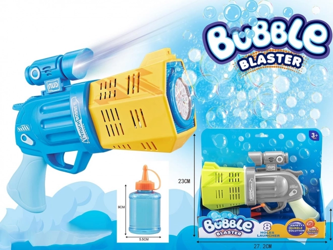 Pistola per bolle a batteria