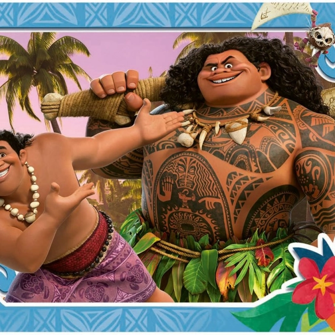 Ravensburger Puzzle Vaiana 4x1