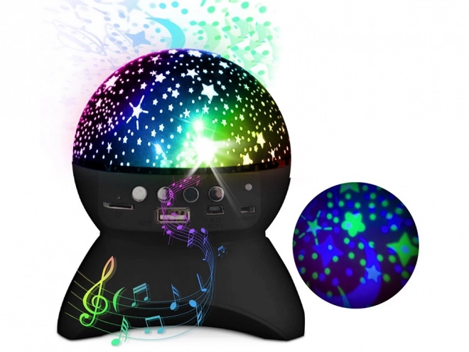 Proiettore di luci stellari notturne con altoparlante Bluetooth USB