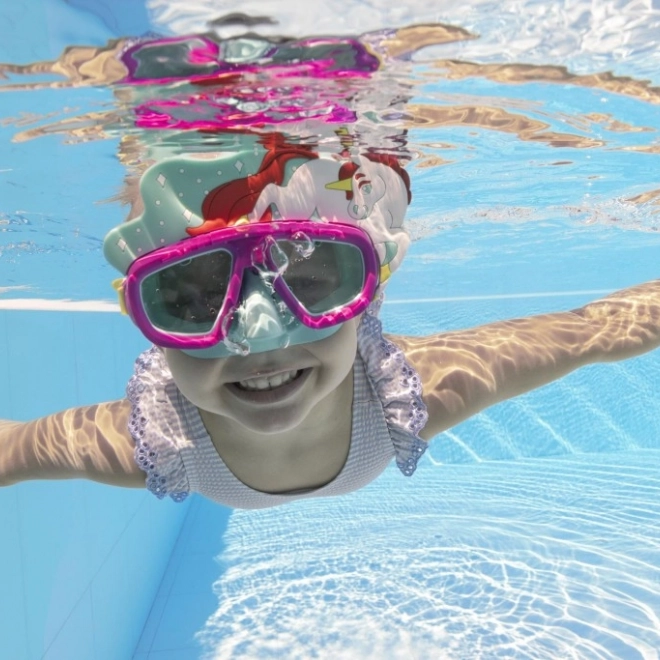 Occhialini da nuoto per bambini Unicorno Bestway
