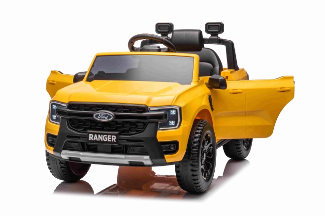 Auto per bambini Ford Ranger giallo