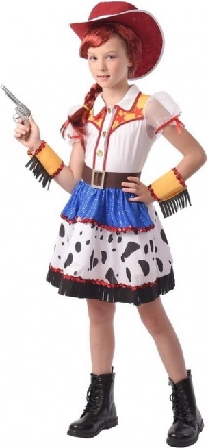 Vestito da ragazza cowgirl per carnevale