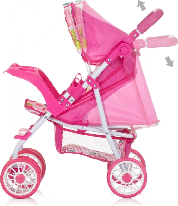 Passeggino sportivo per bambole Chipolino Dolly Multicolore