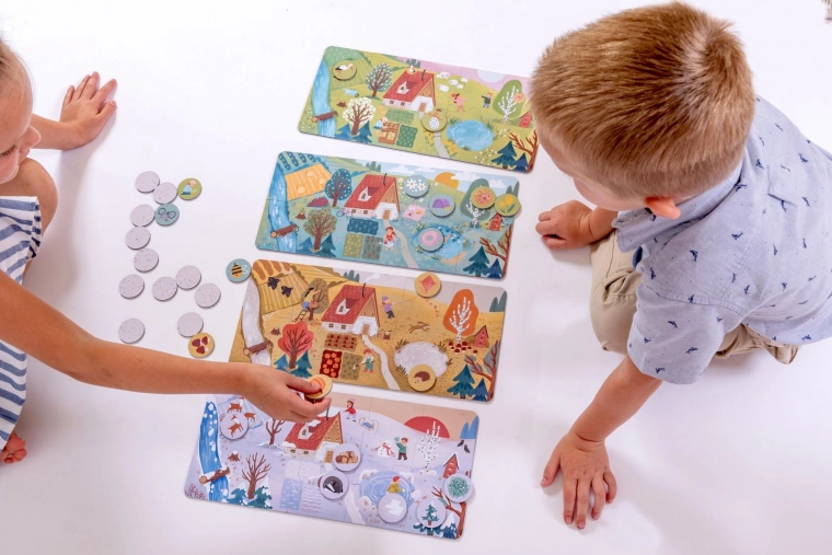 Apprendimento giocando secondo Montessori