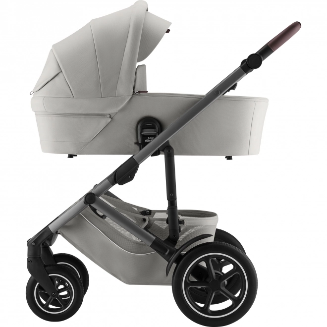 Passeggino Smile 5Z con navicella Lux, Grigio Lino