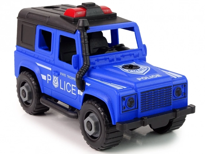 Auto da Polizia Fai Da Te per Bambini