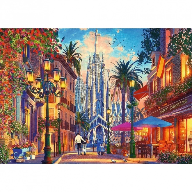 Puzzle 1000 pezzi Barcellona Spagna