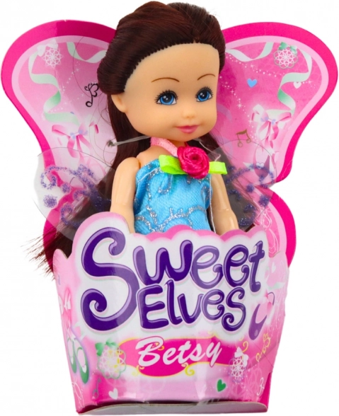 Mini Bambola Elfo Betsy 11,5 cm Diversi Modelli