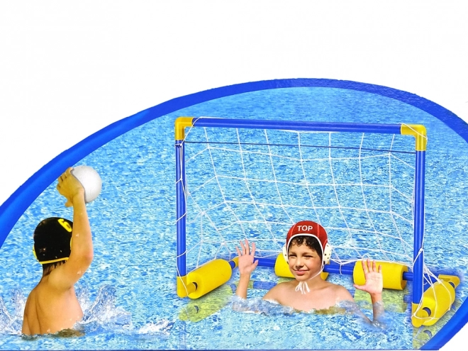 Set per il gioco in acqua con porta da calcio