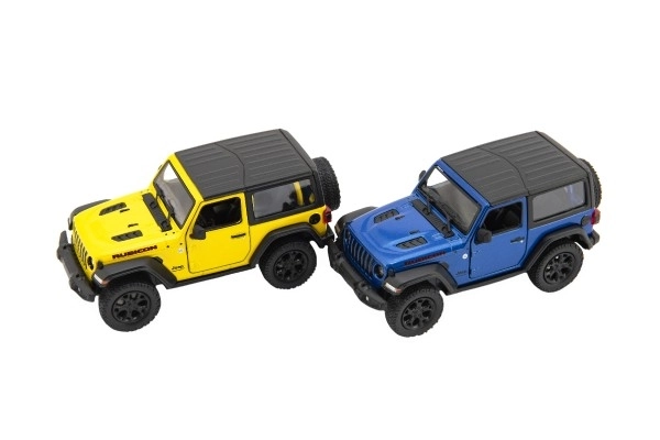 Modellino Jeep Wrangler 2018 con Tetto Fisso