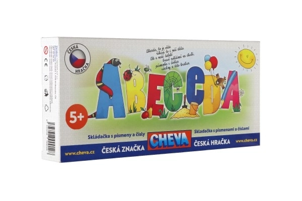 Abc Puzzle Con Lettere E Numeri