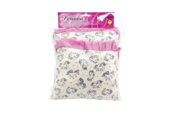 Set Copertina con Cuscino e Base per Bambole