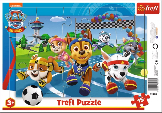 Puzzle Paw Patrol: Sempre pronti ad aiutare 15 pezzi