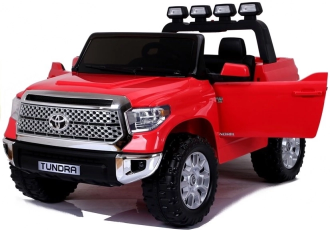 Auto elettrico per bambini Toyota Tundra rossa