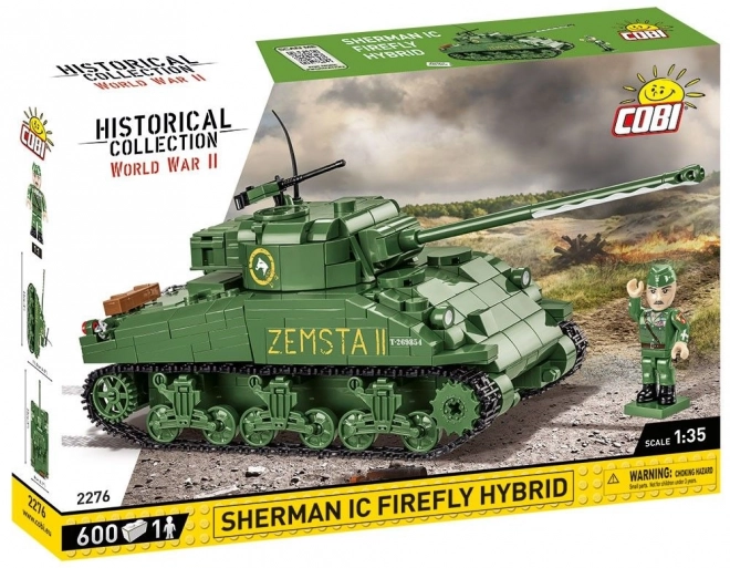 Carro Armato Sherman IC Firefly Hybrid - Modellino Da Costruzione COBI