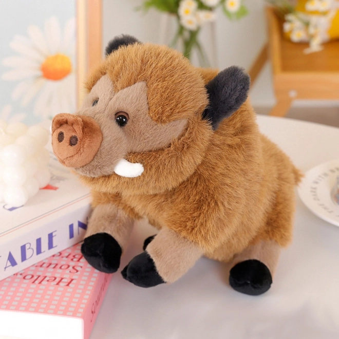 Dolce Cinghiale Peluche Marrone 25cm