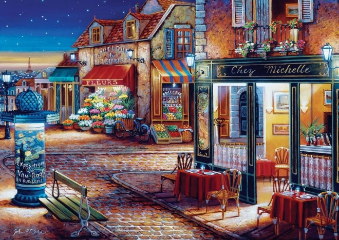Puzzle Cafè Chez Michelle 500 Pezzi