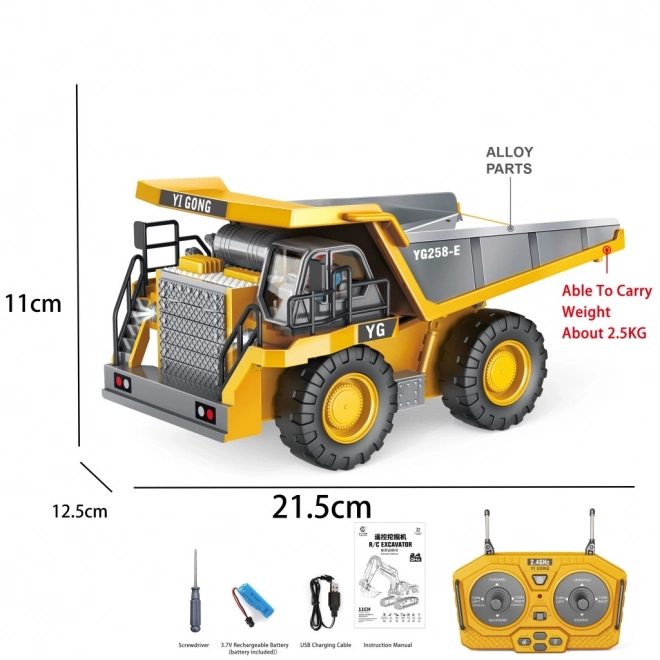 Camion RC 1:25 con Suoni e Luci