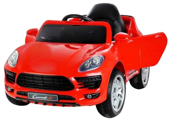 Auto elettrico per bambini Coronet S rosso