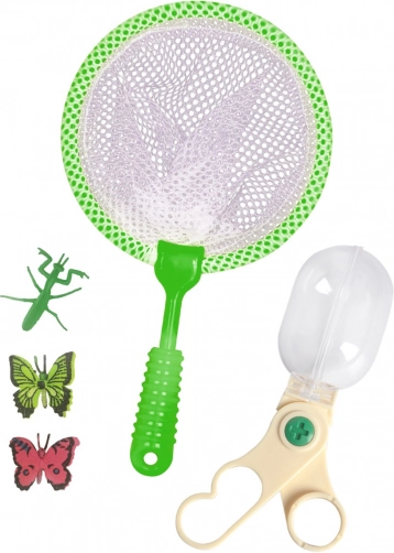 Set entomologo per bambini con retino per insetti