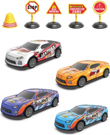 Auto da drift in metallo 17,5 cm