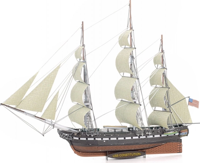 Puzzle 3D premium series modello USS nave METAL EARTH