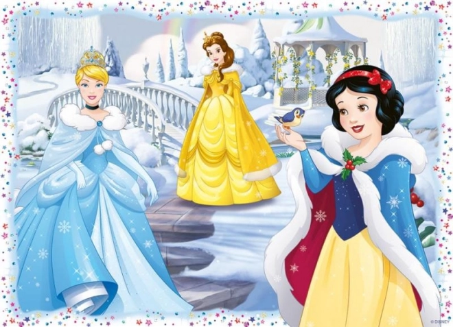 Puzzle Disney Principesse Ravensburger 4x100 pezzi