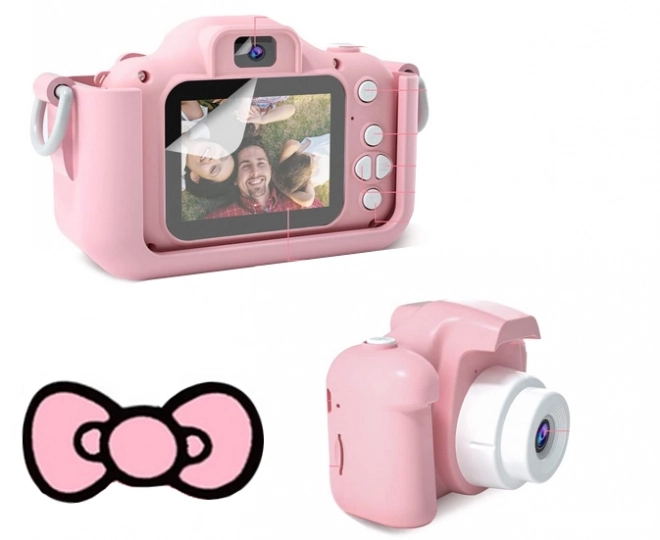 Fotocamera per bambini Unicorno rosa