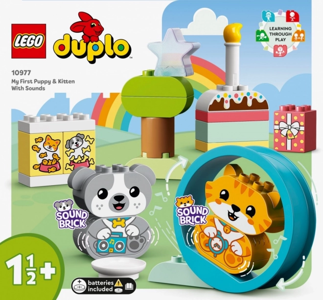 Lego Duplo Il mio primo cucciolo e gattino con suoni