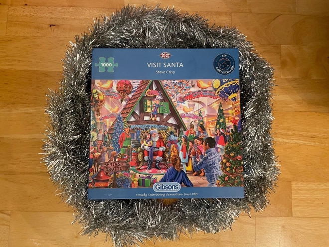 Puzzle Visita a Babbo Natale 1000 pezzi