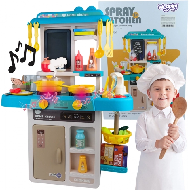 Cucina interattiva per bambini con accessori