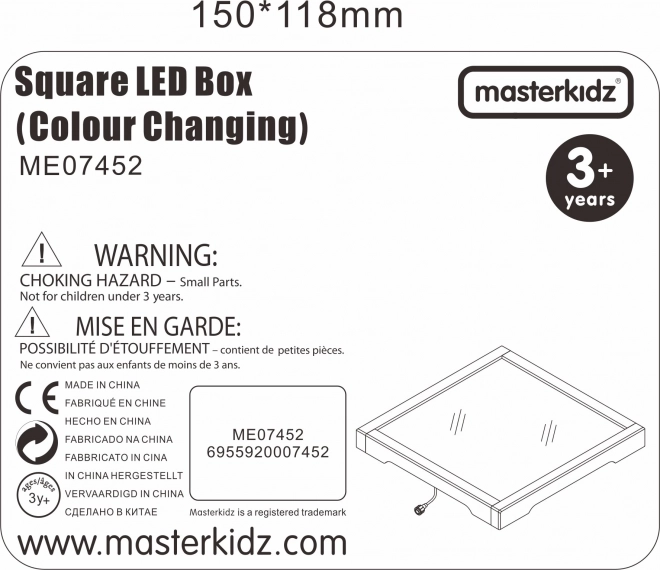 Pannello Luminoso LED Masterkidz Con Telecomando