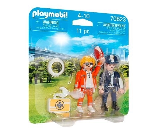 Playmobil Duo Pack medico e poliziotta