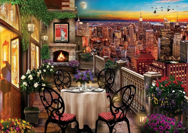 Puzzle Serata a New York 1000 pezzi