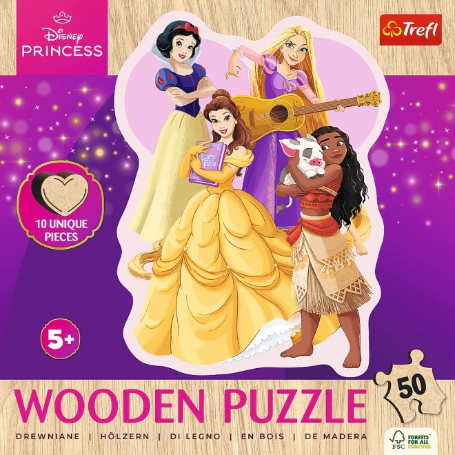 Puzzle in legno Disney Principesse