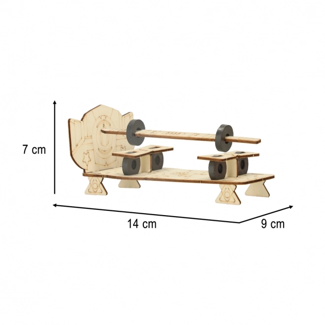 Kit educativo esperimenti scientifici magnetici fai da te 4 in 1