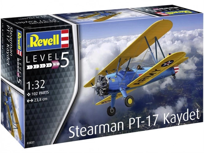 Modello in plastica Stearman PT-17 Kaydet