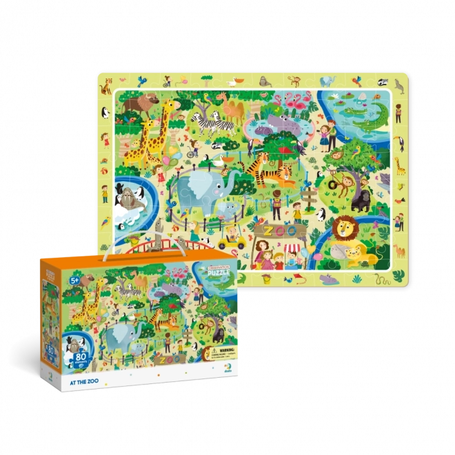 Puzzle Zoo 80 Pezzi