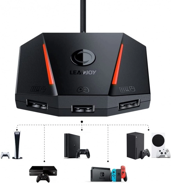 Adattatore tastiera e mouse Leadjoy VX2 AimBox