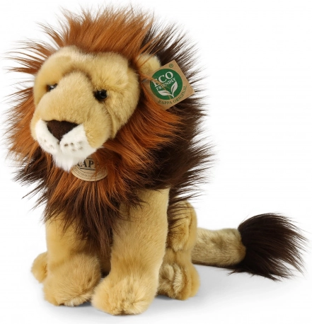 rappa leone di peluche eco friendly 25 cm
