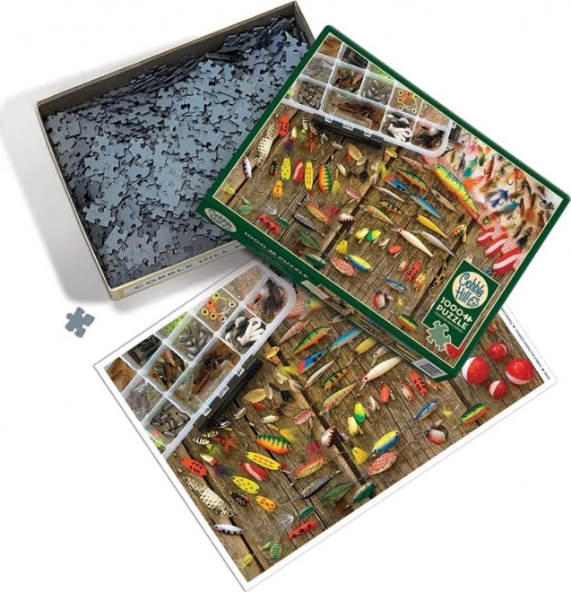 Puzzle Cobble Hill esche da pesca 1000 pezzi