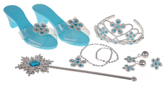 Mega set per piccola principessa blu