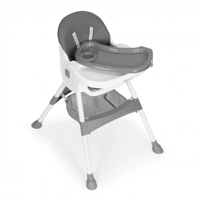 Sedia Pappa per Bambini con Vassoio e Cestino ECOTOYS