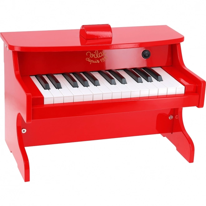 Pianoforte elettronico rosso di Vilac